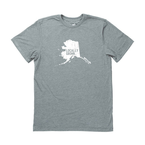 Locally Grown Clothing Co. Men's Alaska Solid State Tee