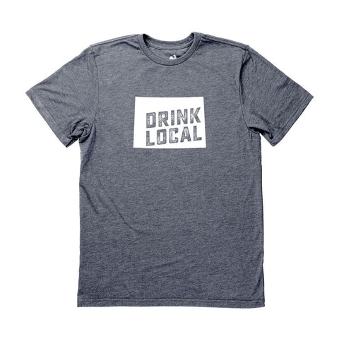 Locally Grown Clothing Co. Men's Colorado Drink Local State Tee