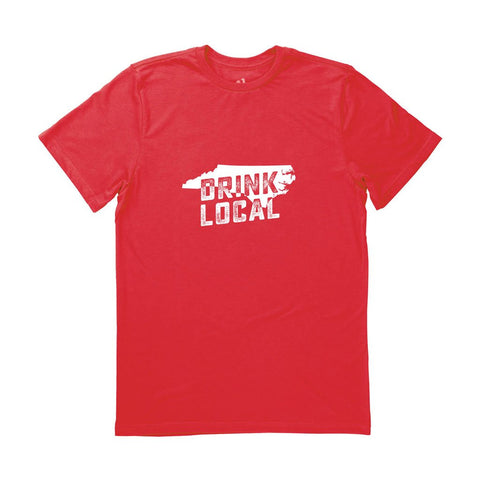 Locally Grown Clothing Co. Men's North Carolina Drink Local State Tee