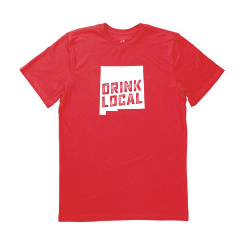 Locally Grown Clothing Co. Men's New Mexico Drink Local State Tee