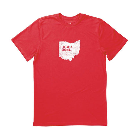 Locally Grown Clothing Co. Men's Ohio Solid State Tee