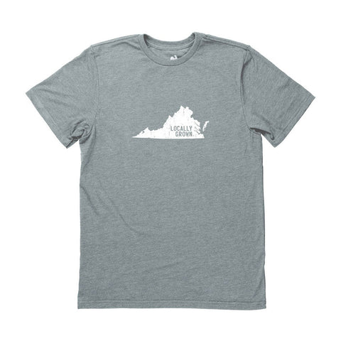 Locally Grown Clothing Co. Men's Virginia Solid State Tee