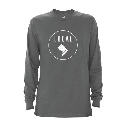Locally Grown Clothing Co. Men's D.C Local Long Sleeve Crew