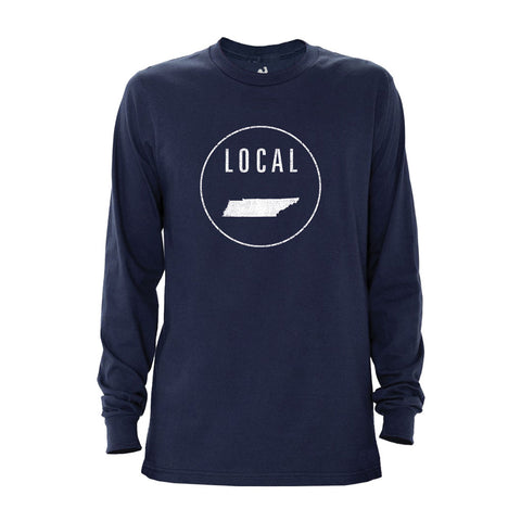 Locally Grown Clothing Co. Men's Tennessee Local Long Sleeve Crew