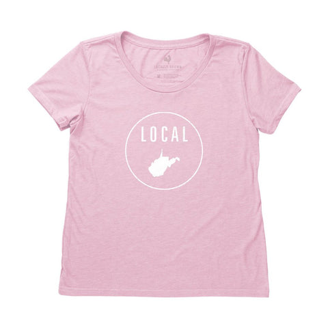 Locally Grown Clothing Co. Women's West Virginia Local Tee
