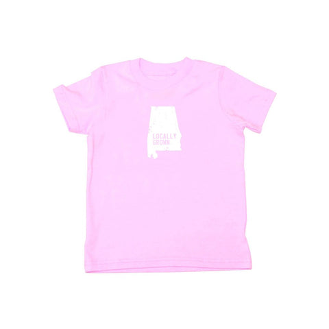 Locally Grown Clothing Co. Kids Alabama Solid State Tee