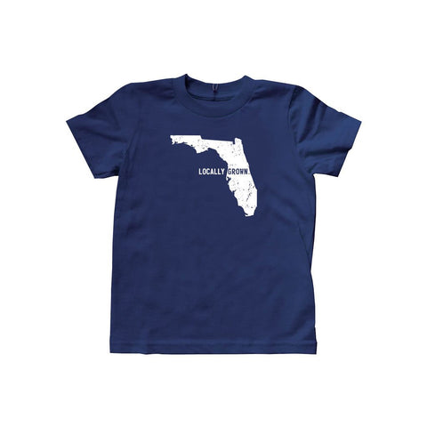 Locally Grown Clothing Co. Kids Florida Solid State Tee