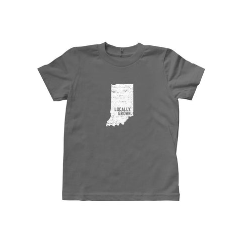 Locally Grown Clothing Co. Kids Indiana Solid State Tee