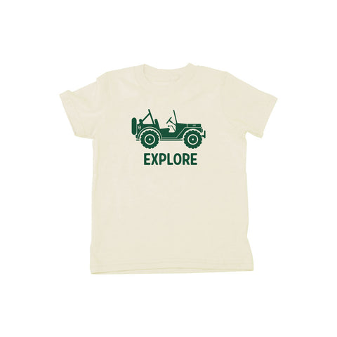 Locally Grown Clothing Co. Kids 4x4 Explore Tee