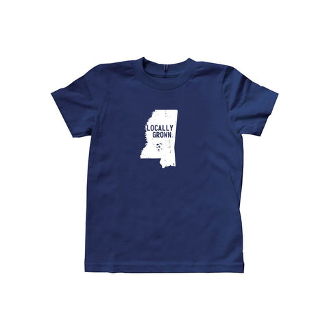Locally Grown Clothing Co. Kids Mississippi Solid State Tee
