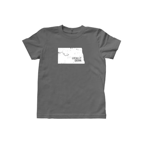 Locally Grown Clothing Co. Kids North Dakota Solid State Tee