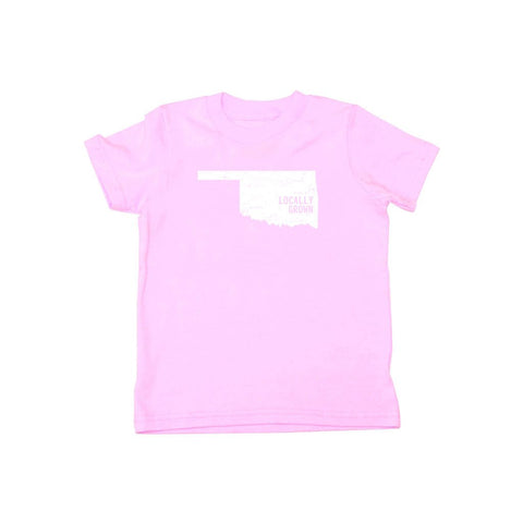 Locally Grown Clothing Co. Kids Oklahoma Solid State Tee