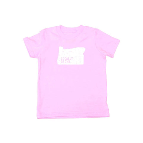 Locally Grown Clothing Co. Kids Oregon Solid State Tee