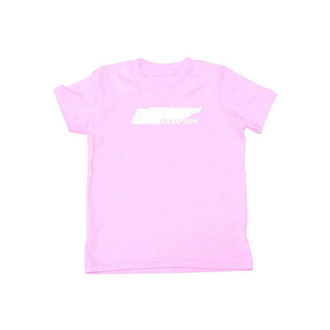 Locally Grown Clothing Co. Kids Tennessee Solid State Tee