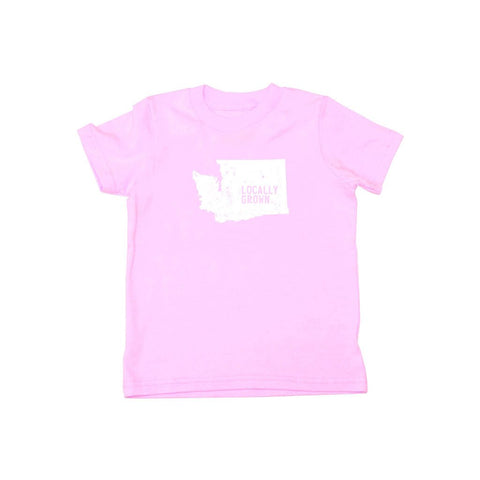 Locally Grown Clothing Co. Kids Washington Solid State Tee