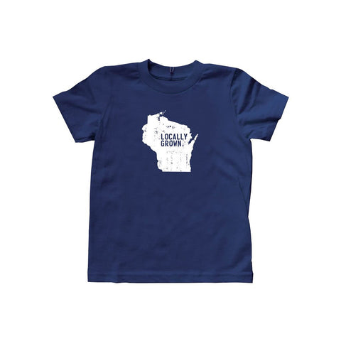 Locally Grown Clothing Co. Wisconsin Solid State Tee