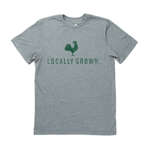Locally Grown Clothing Co. Men's Rooster Logo Tee