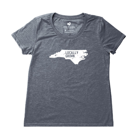 Locally Grown Clothing Co. Women's North Carolina Solid State