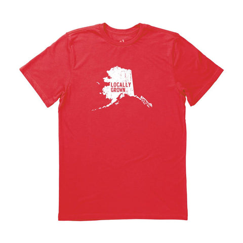 Locally Grown Clothing Co. Men's Alaska Solid State Tee