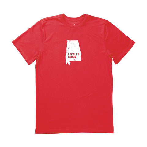 Locally Grown Clothing Co. Men's Alabama Solid State Tee