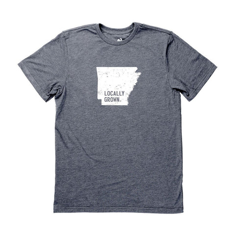 Locally Grown Clothing Co. Men's Arkansas Solid State Tee