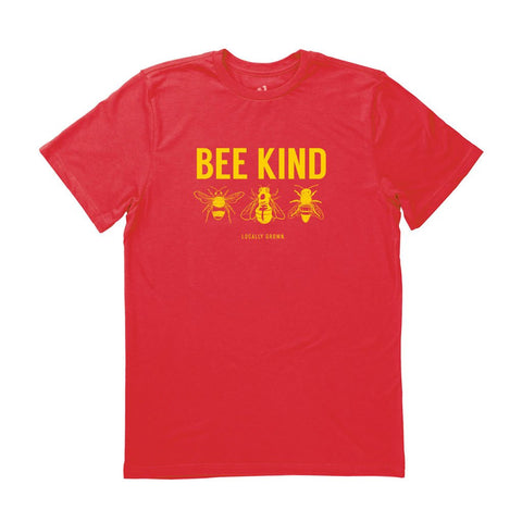 Locally Grown Clothing Co. Men's Bee Kind Tee