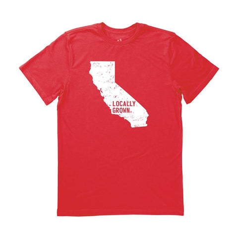 Locally Grown Clothing Co. Men's California Solid State Tee