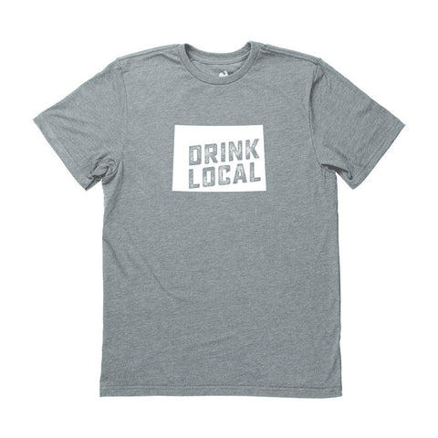 Locally Grown Clothing Co. Men's Colorado Drink Local State Tee