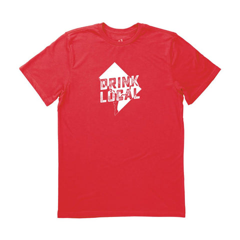 Locally Grown Clothing Co. Men's D.C. Drink Local State Tee