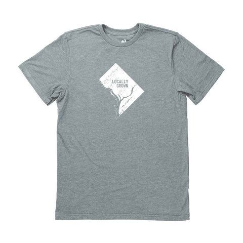 Locally Grown Clothing Co. Men's D.C. Solid State Tee