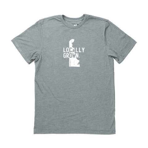 Locally Grown Clothing Co. Men's Delaware Solid State Tee