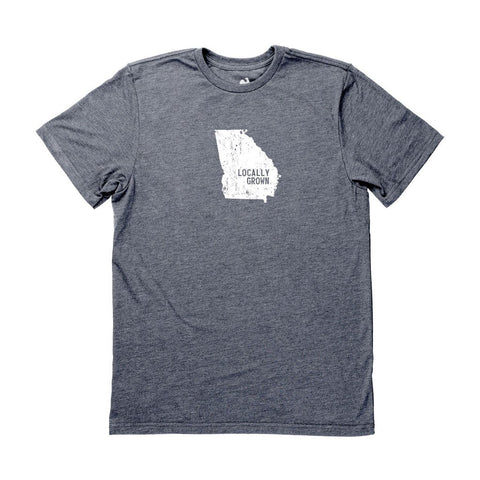 Locally Grown Clothing Co. Men's Georgia Solid State Tee