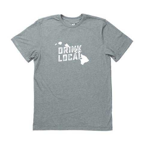 Locally Grown Clothing Co. Men's Hawaii Drink Local State Tee