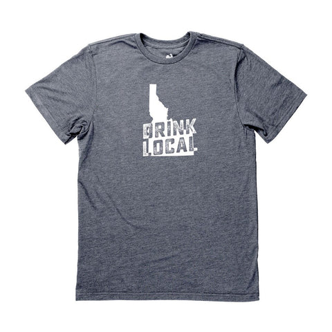 Locally Grown Clothing Co. Men's Idaho Drink Local State Tee