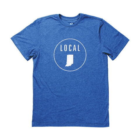 Locally Grown Clothing Co. Men's Indiana Local Tee