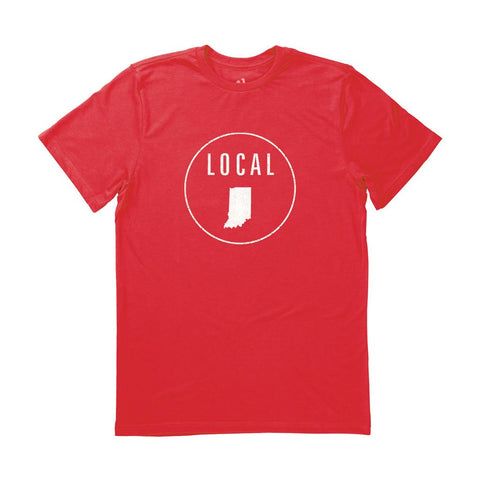 Locally Grown Clothing Co. Men's Indiana Local Tee