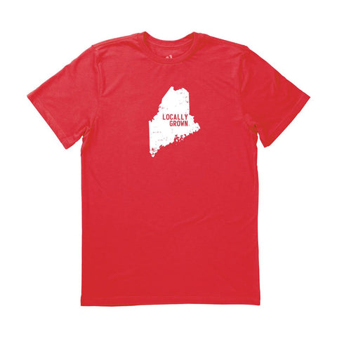 Locally Grown Clothing Co. Men's Maine Solid State Tee