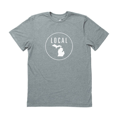 Locally Grown Clothing Co. Men's Michigan Local Tee
