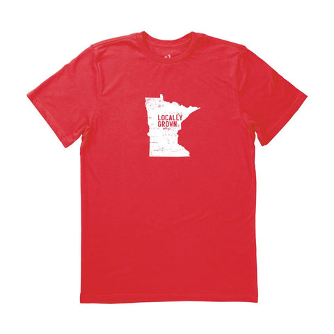 Locally Grown Clothing Co. Men's Minnesota Solid State Tee