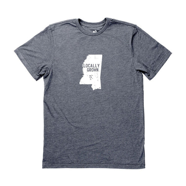 Men's Mississippi Solid State Tee - Locally Grown Clothing Co.