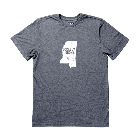 Locally Grown Clothing Co. Men's Mississippi Solid State Tee