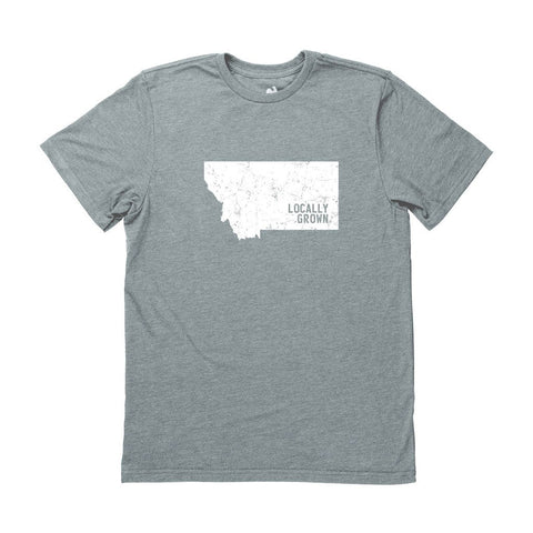 Locally Grown Clothing Co. Men's Montana Solid State Tee