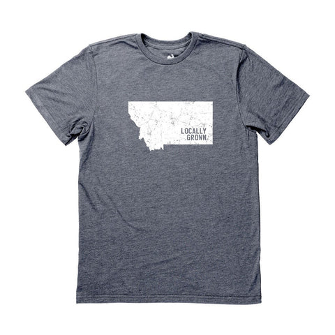 Locally Grown Clothing Co. Men's Montana Solid State Tee