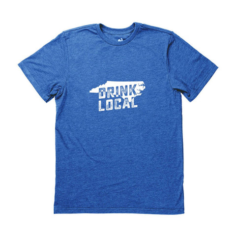 Locally Grown Clothing Co. Men's North Carolina Drink Local State Tee