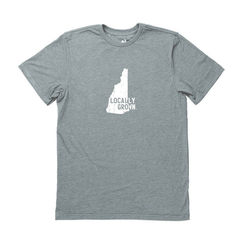 Locally Grown Clothing Co. Men's New Hampshire Solid State Tee