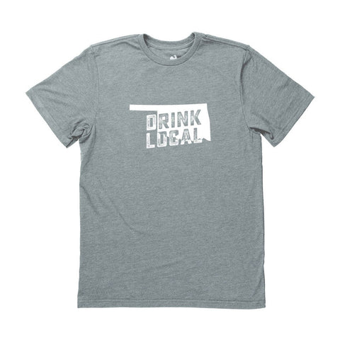 Men's Oklahoma Drink Local State Tee