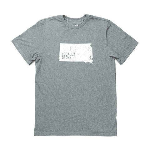 Locally Grown Clothing Co. Men's South Dakota Solid State Tee