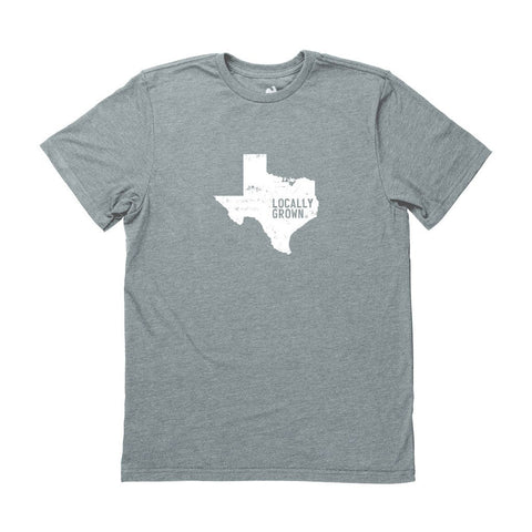 Locally Grown Clothing Co. Men's Texas Solid State Tee