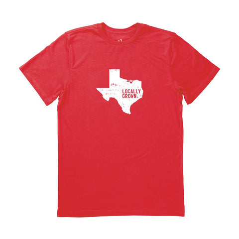 Locally Grown Clothing Co. Men's Texas Solid State Tee