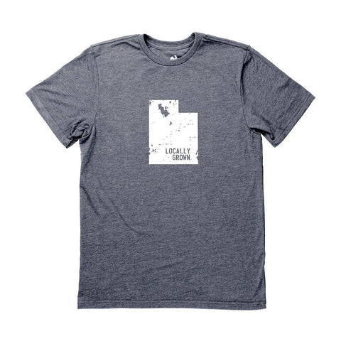 Locally Grown Clothing Co. Men's Utah Solid State Tee